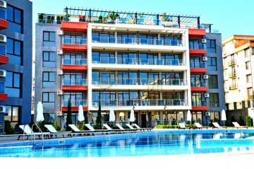 Роскошные квартиры на продажу на первой линии у моря, Святой Влас, Болгария